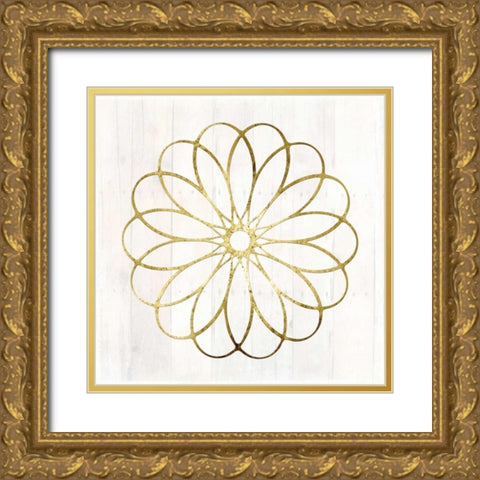 Royal Gate 3 Gold Ornate Wood Framed Art Print with Double Matting by Lewis, Sheldon