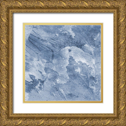 Clear Sky Gold Ornate Wood Framed Art Print with Double Matting by Lewis, Sheldon