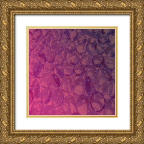 Crystal Night Gold Ornate Wood Framed Art Print with Double Matting by Lewis, Sheldon