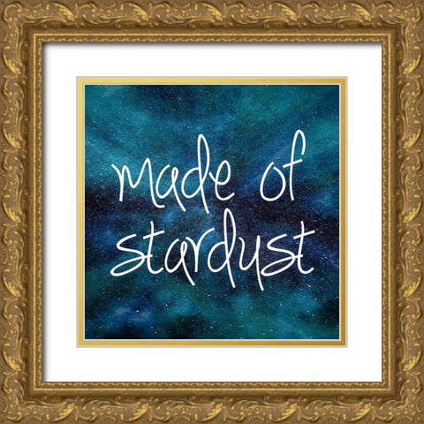Stardust Gold Ornate Wood Framed Art Print with Double Matting by Lewis, Sheldon