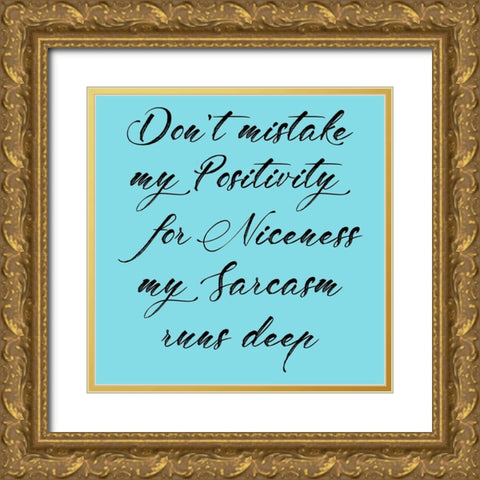 Niceness Gold Ornate Wood Framed Art Print with Double Matting by Lewis, Sheldon