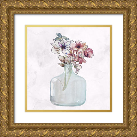 Fresh Cut 2 Gold Ornate Wood Framed Art Print with Double Matting by Lewis, Sheldon