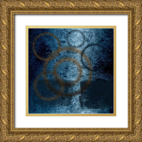 Mississippi  Blues 2 Gold Ornate Wood Framed Art Print with Double Matting by Lewis, Sheldon