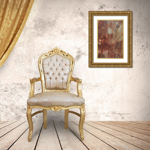 Dusk Gold Ornate Wood Framed Art Print with Double Matting by Butcher, Sarah