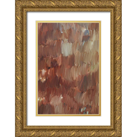 Dusk Gold Ornate Wood Framed Art Print with Double Matting by Butcher, Sarah