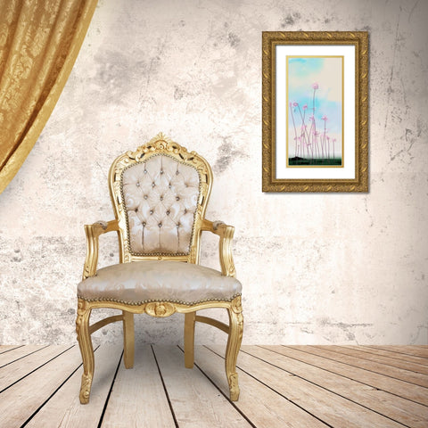 Mellow Meadow 1 Gold Ornate Wood Framed Art Print with Double Matting by Butcher, Sarah