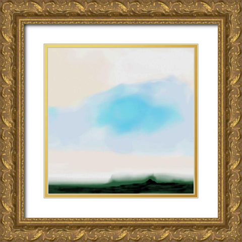Daydreaming Gold Ornate Wood Framed Art Print with Double Matting by Butcher, Sarah
