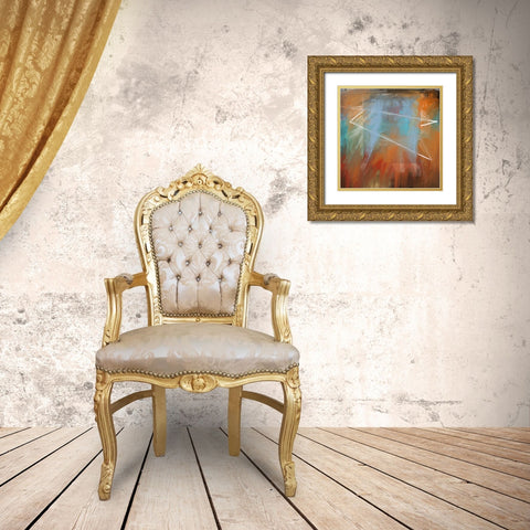Lionâ€™s Gate Gold Ornate Wood Framed Art Print with Double Matting by Butcher, Sarah