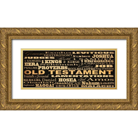 Old Testament Gold Ornate Wood Framed Art Print with Double Matting by Greene, Taylor