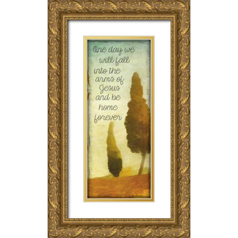 One Day Gold Ornate Wood Framed Art Print with Double Matting by Greene, Taylor