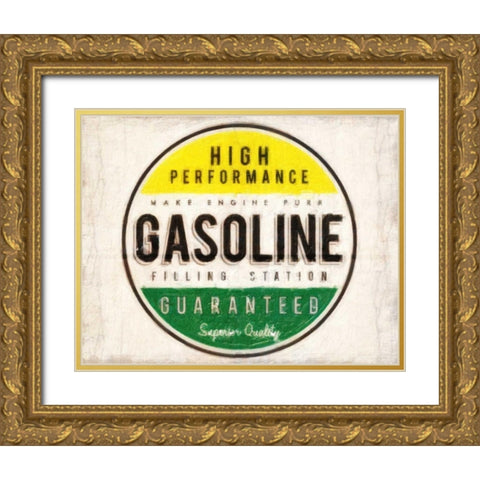HIGH  PERFORMANCE Gold Ornate Wood Framed Art Print with Double Matting by Greene, Taylor