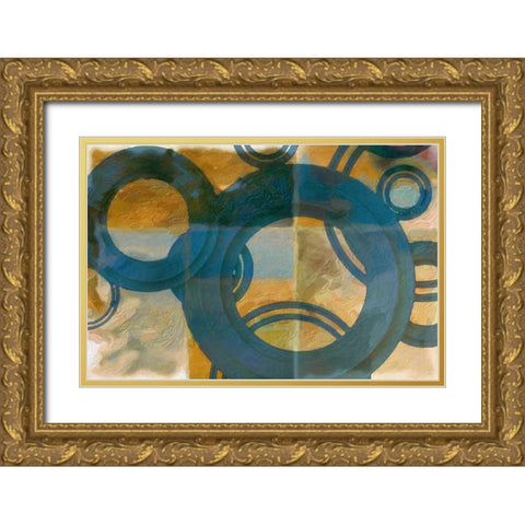Cullen Centric Gold Ornate Wood Framed Art Print with Double Matting by Greene, Taylor