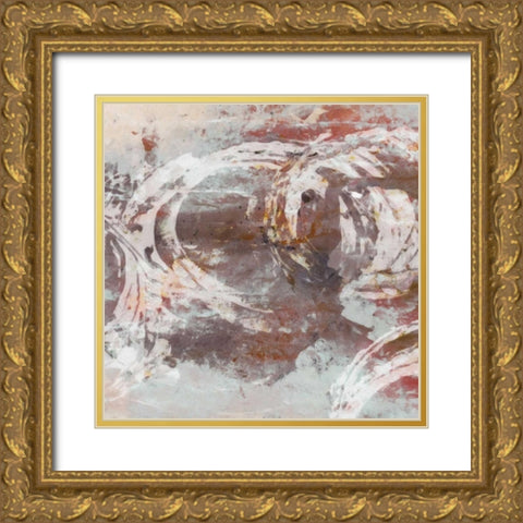 StrokesIn Motion 2 Gold Ornate Wood Framed Art Print with Double Matting by Greene, Taylor