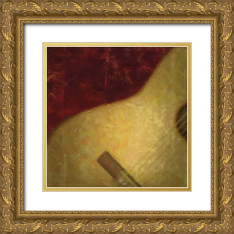 JAMMING  I-NO BLUR 1 Gold Ornate Wood Framed Art Print with Double Matting by Greene, Taylor
