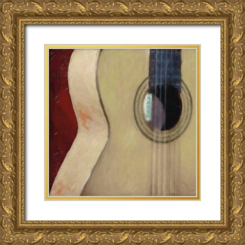 JAM SESSION II-NO BLUR 5 Gold Ornate Wood Framed Art Print with Double Matting by Greene, Taylor