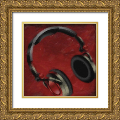 JAM SESSION II-NO BLUR 7 Gold Ornate Wood Framed Art Print with Double Matting by Greene, Taylor