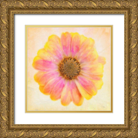 DAISY CHAIN 2 Gold Ornate Wood Framed Art Print with Double Matting by Greene, Taylor