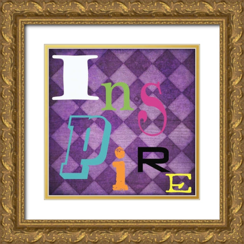 Inspire Gold Ornate Wood Framed Art Print with Double Matting by Greene, Taylor