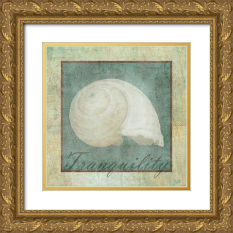 Tranquility  Gold Ornate Wood Framed Art Print with Double Matting by Greene, Taylor