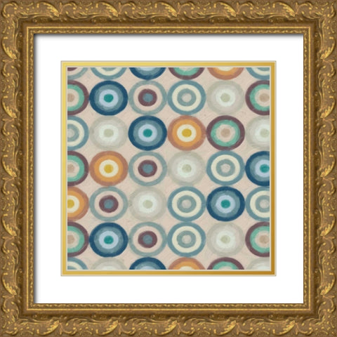 AQUILA IV Gold Ornate Wood Framed Art Print with Double Matting by Greene, Taylor