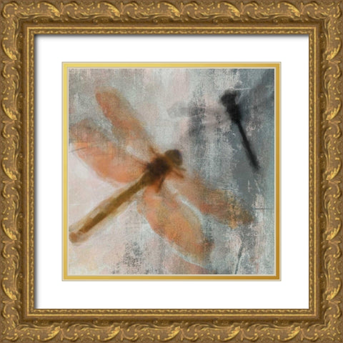 Dragons Fly 1 Gold Ornate Wood Framed Art Print with Double Matting by Greene, Taylor