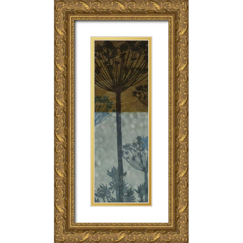 SUMMER BREEZE A Gold Ornate Wood Framed Art Print with Double Matting by Greene, Taylor