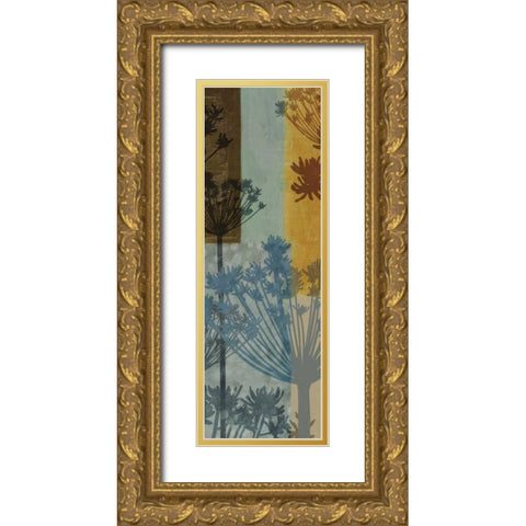 SUMMER BREEZE B Gold Ornate Wood Framed Art Print with Double Matting by Greene, Taylor