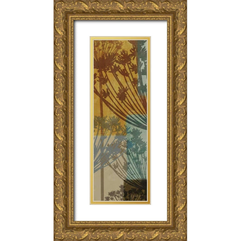 SUMMER BREEZE C Gold Ornate Wood Framed Art Print with Double Matting by Greene, Taylor