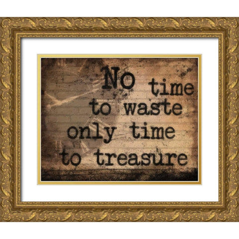 Waste Gold Ornate Wood Framed Art Print with Double Matting by Greene, Taylor