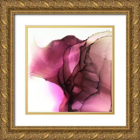 Euclid Gold Ornate Wood Framed Art Print with Double Matting by Troisi, Jonny