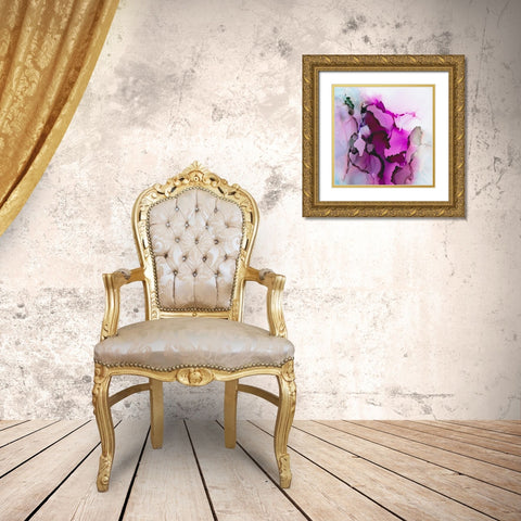 Whisper Gold Ornate Wood Framed Art Print with Double Matting by Troisi, Jonny