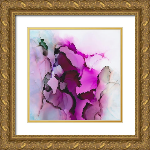 Whisper Gold Ornate Wood Framed Art Print with Double Matting by Troisi, Jonny