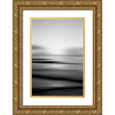 Tropical Sorbet BW Gold Ornate Wood Framed Art Print with Double Matting by Telik, Tracey