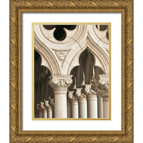 Iconic 30 Gold Ornate Wood Framed Art Print with Double Matting by Telik, Tracey