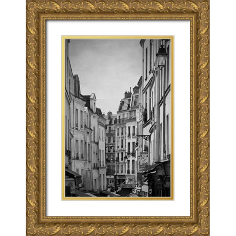 Between The Mouftard 1 Gold Ornate Wood Framed Art Print with Double Matting by Telik, Tracey