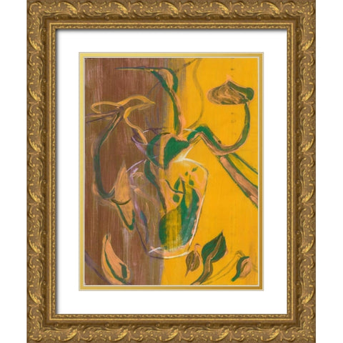 Prospect Gold Ornate Wood Framed Art Print with Double Matting by Pazan, Tony