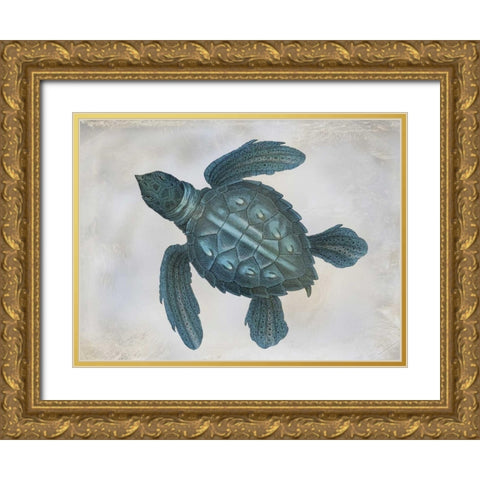 Mr. Tutel Gold Ornate Wood Framed Art Print with Double Matting by Pazan, Tony