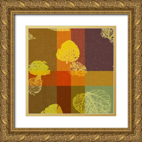 Placid A Gold Ornate Wood Framed Art Print with Double Matting by Pazan, Tony