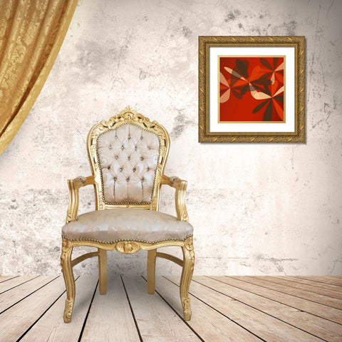 Spice Tone Gold Ornate Wood Framed Art Print with Double Matting by Pazan, Tony