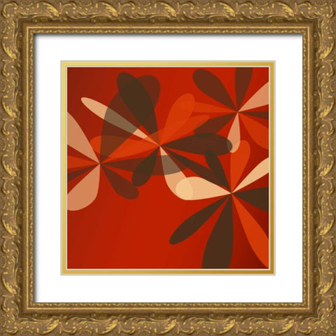 Spice Tone Gold Ornate Wood Framed Art Print with Double Matting by Pazan, Tony