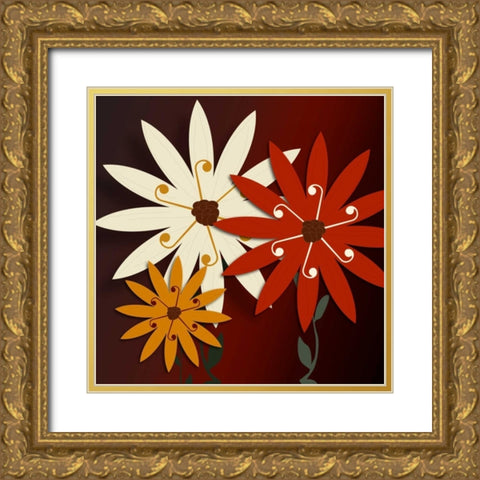 Zillow Gold Ornate Wood Framed Art Print with Double Matting by Pazan, Tony