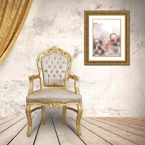 Togetherness Gold Ornate Wood Framed Art Print with Double Matting by Urban Epiphany