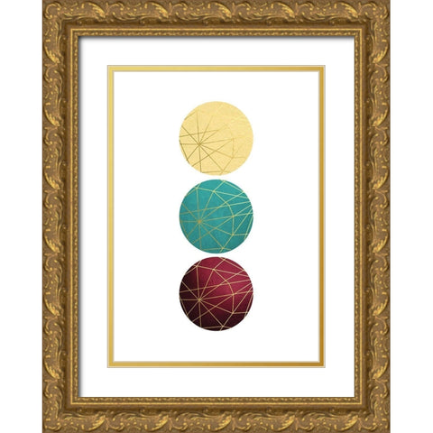 Still Tones Gold Ornate Wood Framed Art Print with Double Matting by Urban Epiphany