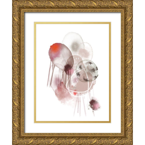 New Friendship Gold Ornate Wood Framed Art Print with Double Matting by Urban Epiphany