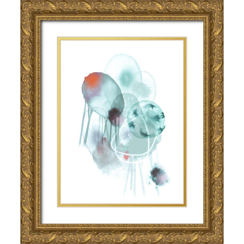 Cool Friendship Gold Ornate Wood Framed Art Print with Double Matting by Urban Epiphany