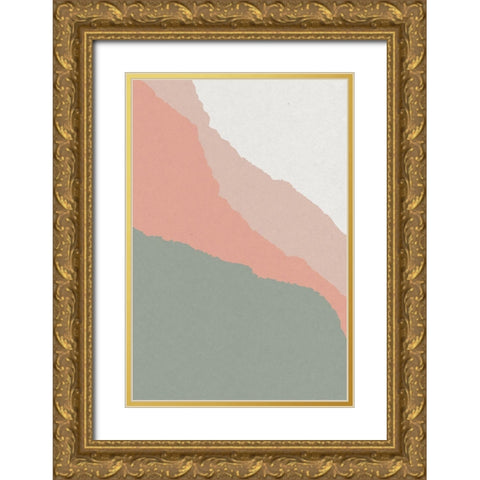 Canyon Horizons 1 Gold Ornate Wood Framed Art Print with Double Matting by Urban Epiphany
