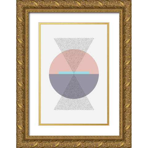Iconic Mid Century 1 Gold Ornate Wood Framed Art Print with Double Matting by Urban Epiphany