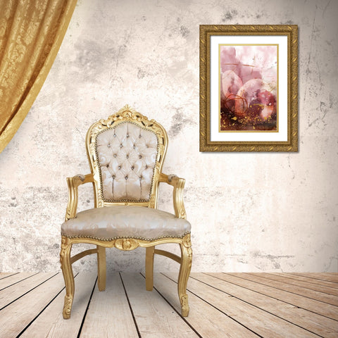 Deep Insights Gold Ornate Wood Framed Art Print with Double Matting by Urban Epiphany