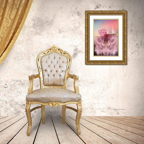 Analysis of Life Gold Ornate Wood Framed Art Print with Double Matting by Urban Epiphany