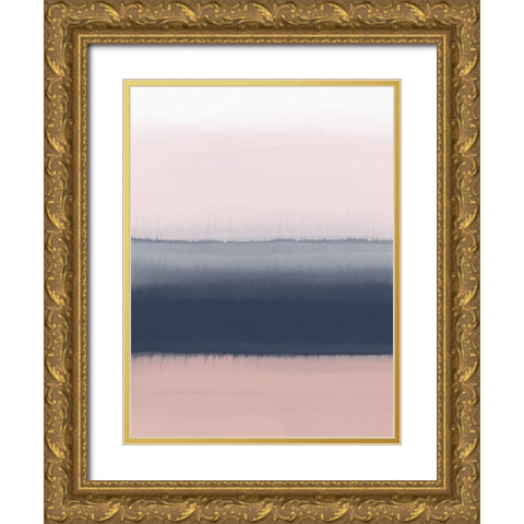 Club Med 3 Gold Ornate Wood Framed Art Print with Double Matting by Urban Epiphany